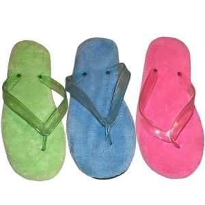 Chanclas de colores para mujer Mayorista Verde, Celeste y Rosa 0426